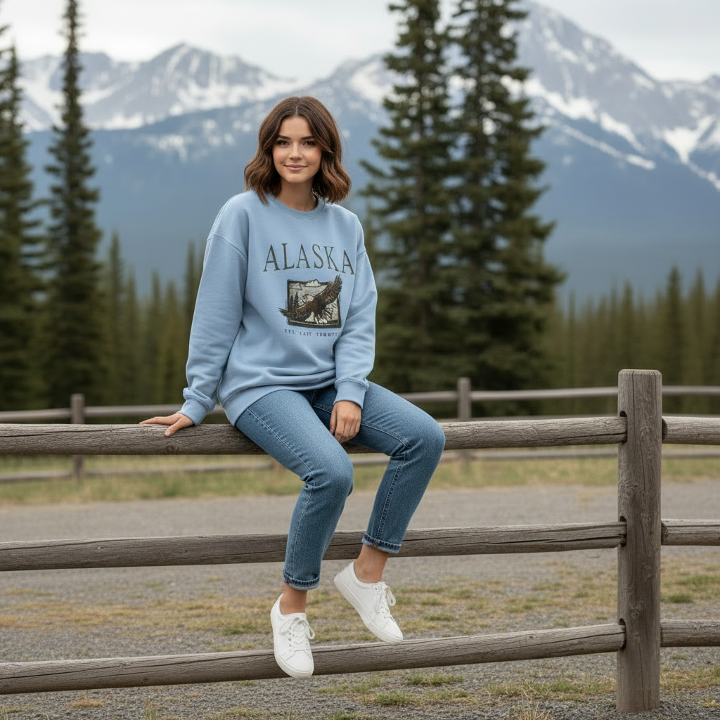 Dámská oversized mikina "Alaska"