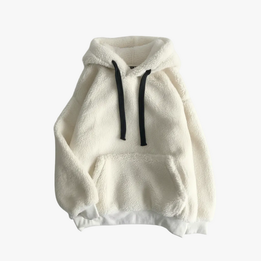 Mikina vlněná s kapucí