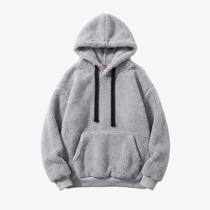 Mikina vlněná s kapucí