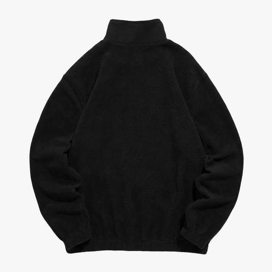 "C'EST LA VIE" Hřejivý svetr se stojáčkem na zip (Warm sweater with a stand-up collar and zipper)