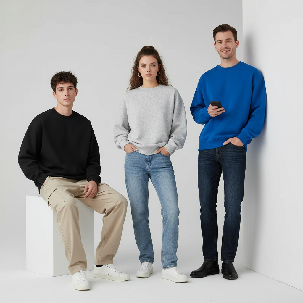 Pánská mikina přes hlavu (Men's Pullover)