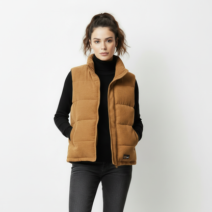 Pánská vesta v retro volnočasovém stylu pro podzim a zimu