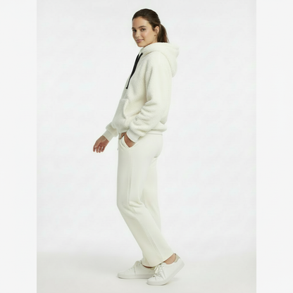 Mikina vlněná s kapucí