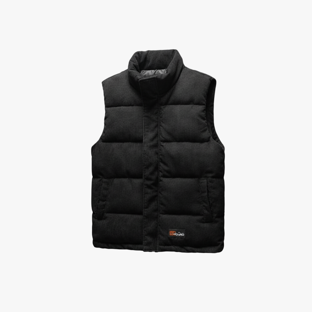 Pánská vesta v retro volnočasovém stylu pro podzim a zimu