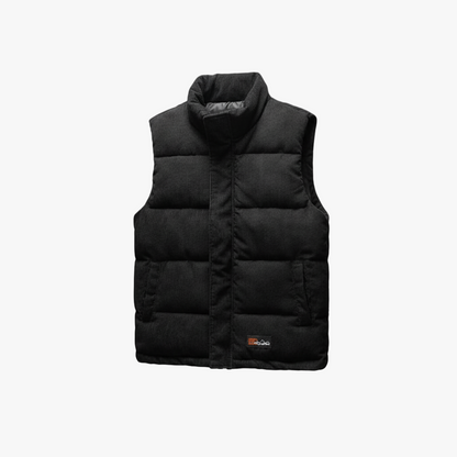 Pánská vesta v retro volnočasovém stylu pro podzim a zimu